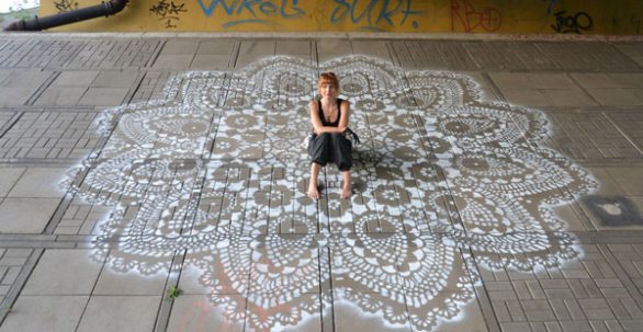 Chrochet lace art | NeSpoon