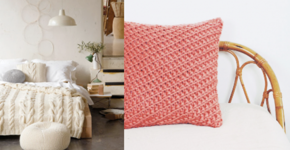 Cushion knitting pattern | Paton Yarn, Trust the Mojo